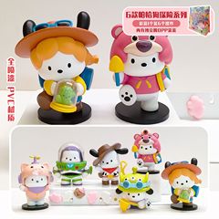 帕恰狗探险系列手办 三丽鸥周边抓娃机玩具卡通玩偶盲盒桌面摆件