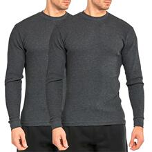 G 53104 Waffle Knit Solid Color Round Neck T-Shirt �����Բ