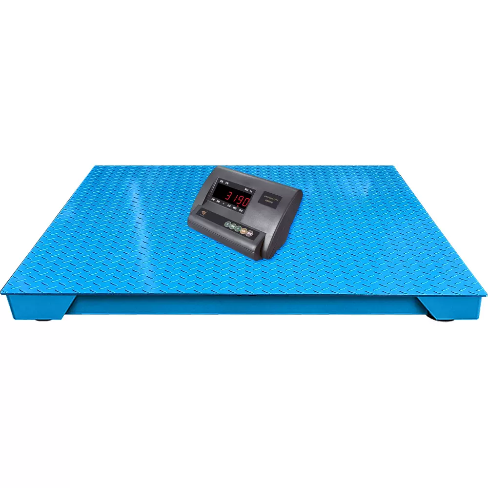 精准工业小型称重地磅 单层地磅秤 2t电子小 U型粱地上衡高精度