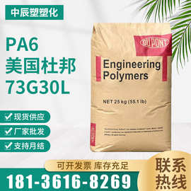 PA6美国杜邦73G30LNC010注塑级润滑高刚性30%玻纤增强尼龙耐油