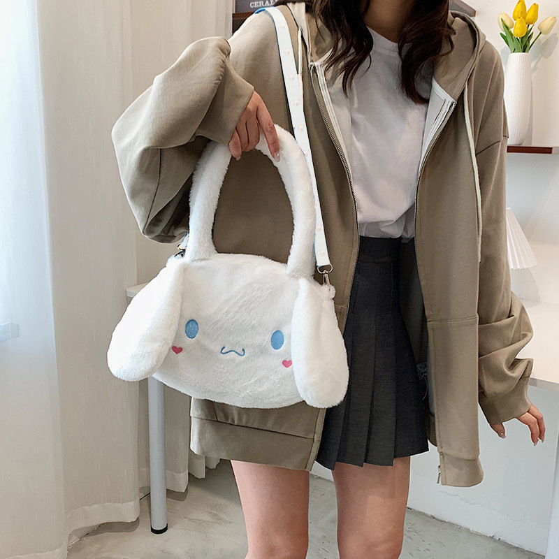 小額卸売りの玉桂犬のぬいぐるみのリュックサックの女の子のかわいいクロミの肩の斜めのショルダーバッグの親子プレゼント|undefined