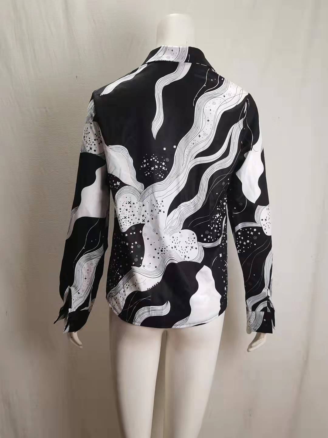 Women's Blouse Long Sleeve Blouses Printing Fashion Printing display picture 43