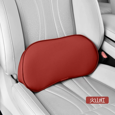 Car Lumbar Support Pillow, Waist support - red-memory-foam-waist-protection-and-pressure-relief1-waist-support