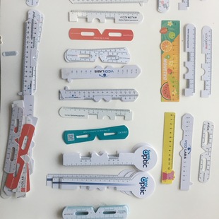 Pupil Distance Ruler Ophthalmic Glasses Pupil Distance Measuring Ruler Pd Ruler Plastic Glasses Ruler