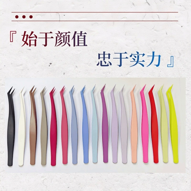 Tweezers for eyelashes, false eyelashes, (Cross-border trading)