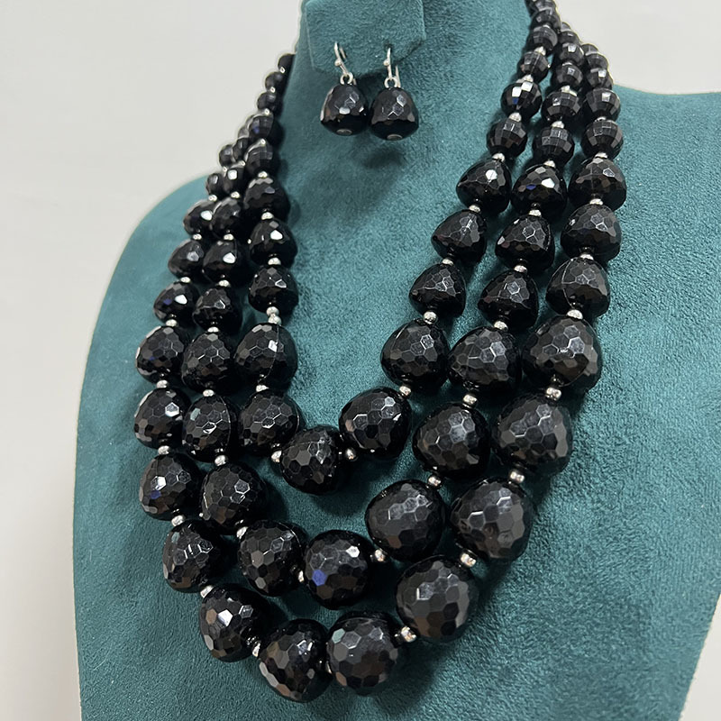 170g Weight Earrings, Necklace Classification 1 Set Quantity Holiday Occasion Acrylic Material Solid Color Pattern Unisex Gender Irregular Design Exaggerated Style Exaggerated Solid Color Arylic Irregular Unisex Earrings Necklace 17