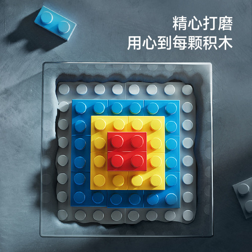 Compatible building blocks tiny particles educational assembly toys space rocket aerospace model boy toys supply wholesale