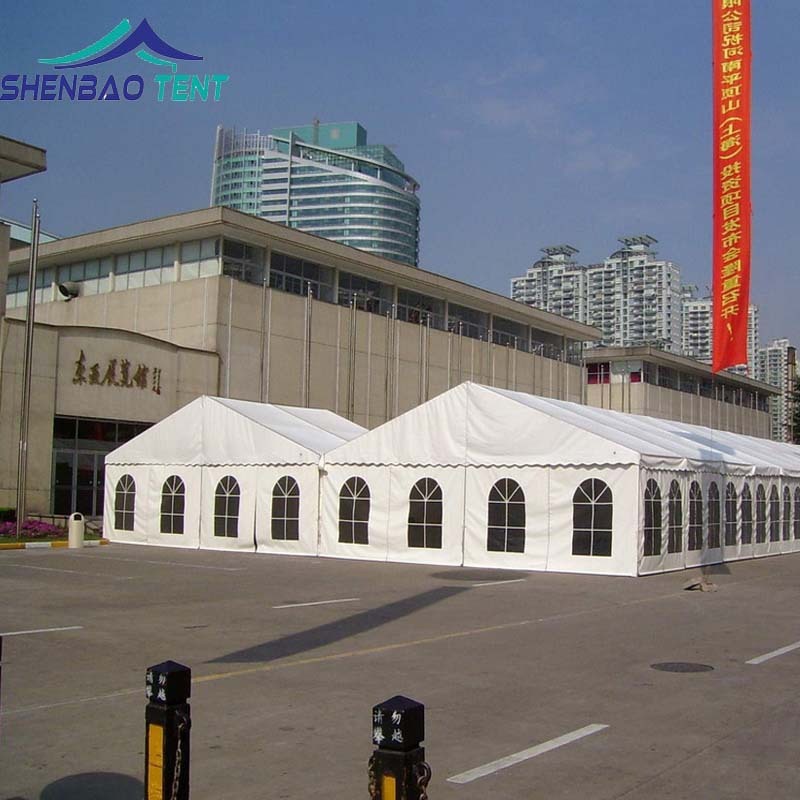 售票厅活动篷房  欧式人字顶遮雨PVC多用途帐篷
