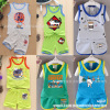 Wholesale stalls Children in summer clothes Africa exported new product vest set 5 yuan below 9.9 free shipping