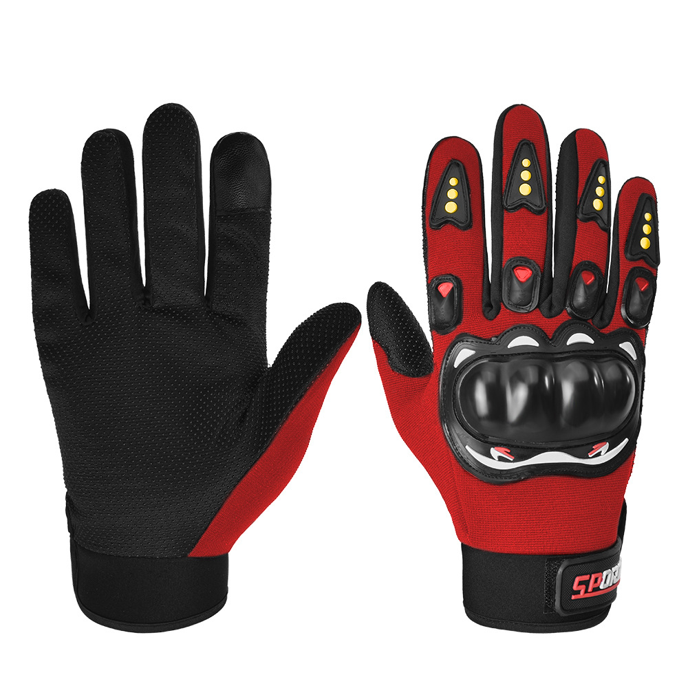 Gants de moto à écran tactile d'automne et d'hiver Bodun, en silicone antidérapant, anti-chute, anti-collision, absorbant les chocs_voghion.com
