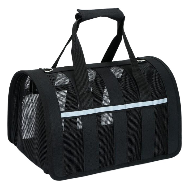Suministro directo de fábrica bolsa para mascotas bolsa portátil plegable bolsa para mascotas malla transpirable bolsa de mensajero portátil para mascotas