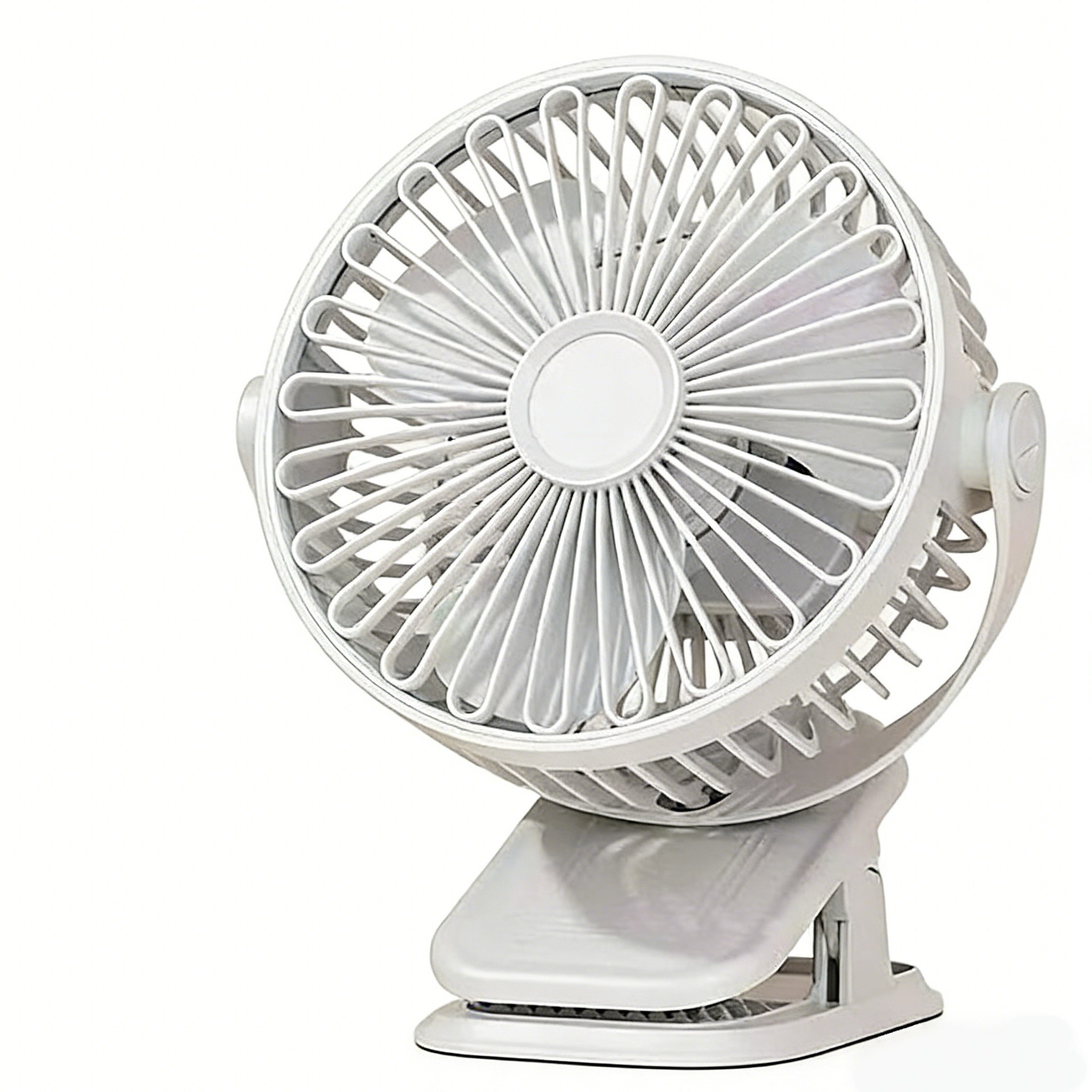 Desktop Electric Fan High Power Air Circulator USB Rechargeable Wall Mounted Small Office Fan Tabletop_voghion.com
