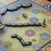 外出便携式测量卷曲可转动尺Jointed Chain Ruler 活动关节链尺子