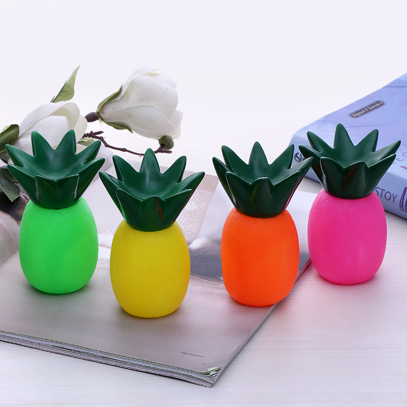 Nuevo perro mascota juguete vinilo sonido juguete fruta piña fábrica en stock al por mayor transfronteriza suministro directo