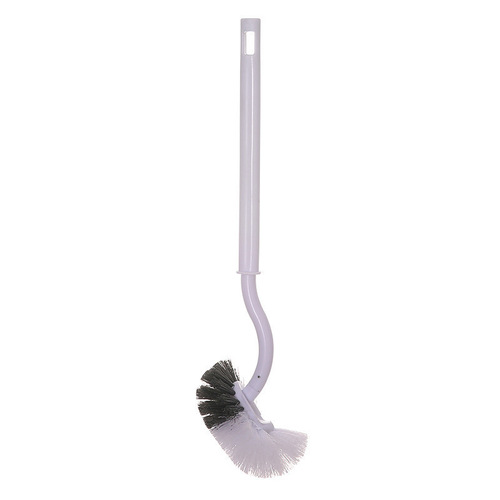 Long-handled toilet brush with no dead ends for home bathroom wall-mounted soft-bristled toilet brush artifact
