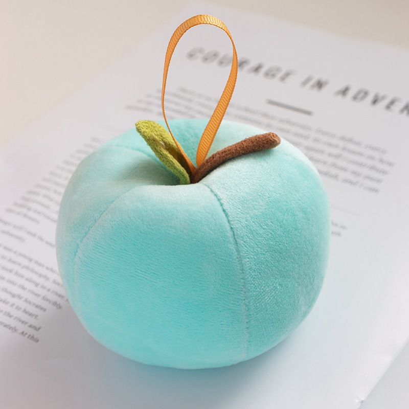 Apple bolso colgante manzana verde peluche juguetes colgante manzana roja muñeca cojín muñeca de fruta regalo