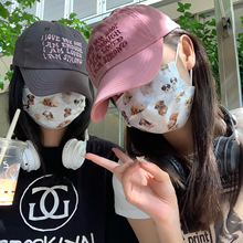 美式帽子街头软顶字母刺绣棒球帽女网红同款街舞遮阳防晒鸭舌帽男