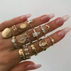 Ring, retro set, suitable for import, European style