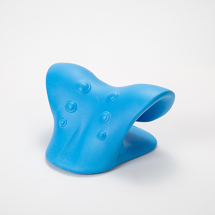 Masajeador cervical cuello columna cervical corrector dedo presión Fugui bolsa almohada especial soporte de tracción tipo C almohada de masaje