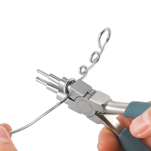 55# steel handmade pliers, jewelry pliers, 5-inch mini pliers, chrome vanadium steel stainless steel nose pliers, jewelry tool pliers