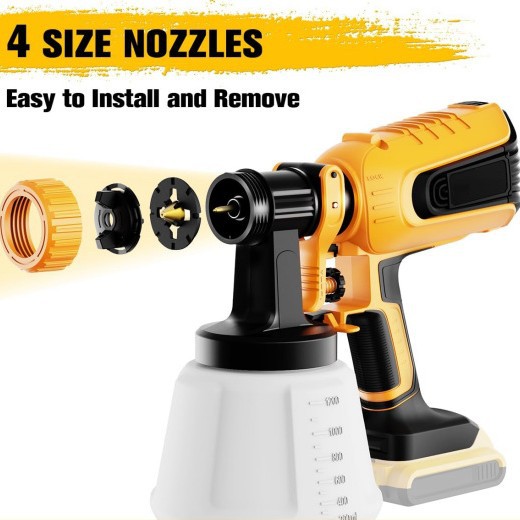 电动喷枪家用自动喷涂消毒喷雾枪喷漆枪工具涂料喷漆机