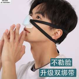 新款鼻子防尘防烟口罩透气男女工业粉尘防尘鼻罩雾霾花粉打磨电焊