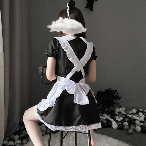 Sexy lingerie two-dimensional sexy maid role-playing Lolita maid suit cosplay uniform temptation