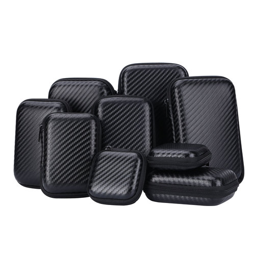 Eva zipper bag, external hard drive storage bag, power supply storage box, earphone bag, digital box, data cable storage box