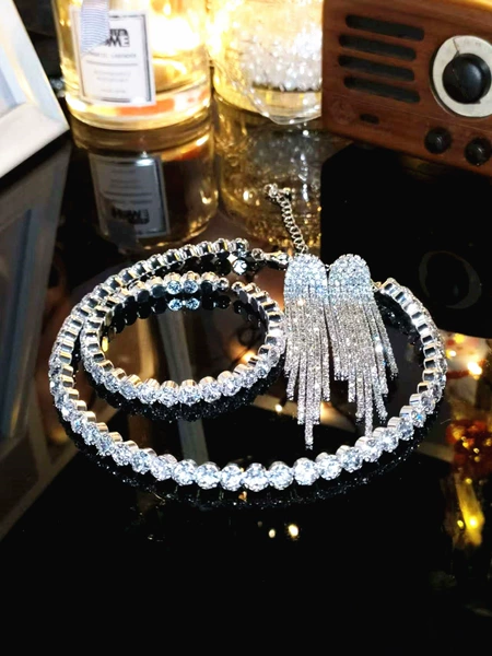 Серебристый (1 ряд)