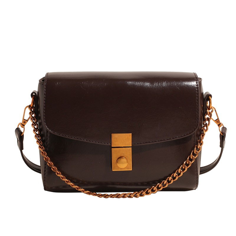 Bolso para mujeres 2025 nueva tendencia europea y americana retro cross-border bolso cuadrado de alta calidad sensación de exquisito viaje de hombro mochila