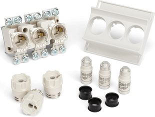 Cusotec Neozed Sicherungssockel D02 Set Mit Schraubkappen Si