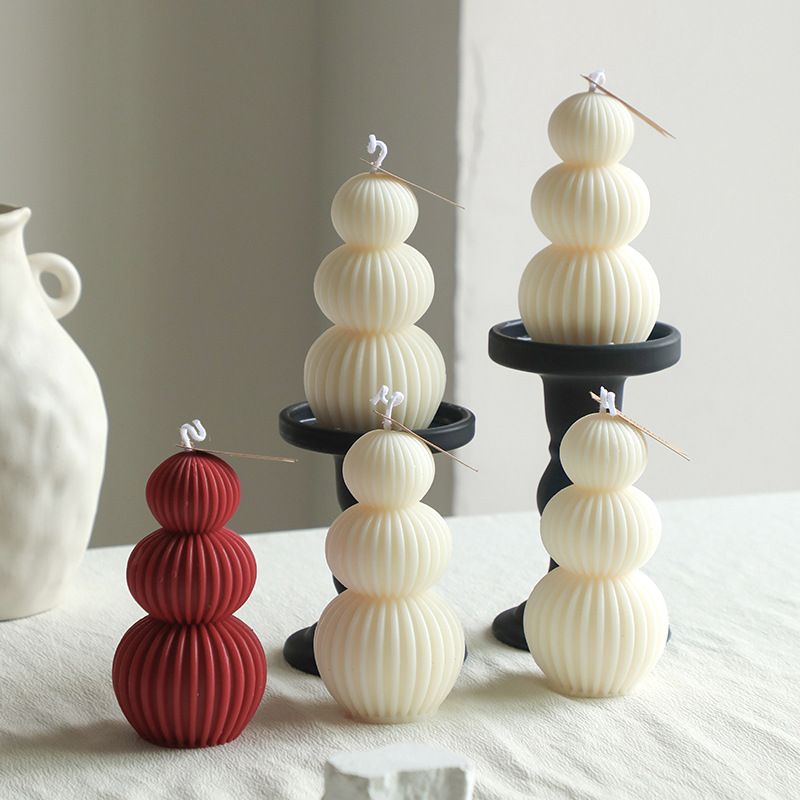 Nórdico simple viento blanco atmósfera sensación de guasa de aroma regalo de mano geometría decoración del hogar adornos transfronterizos