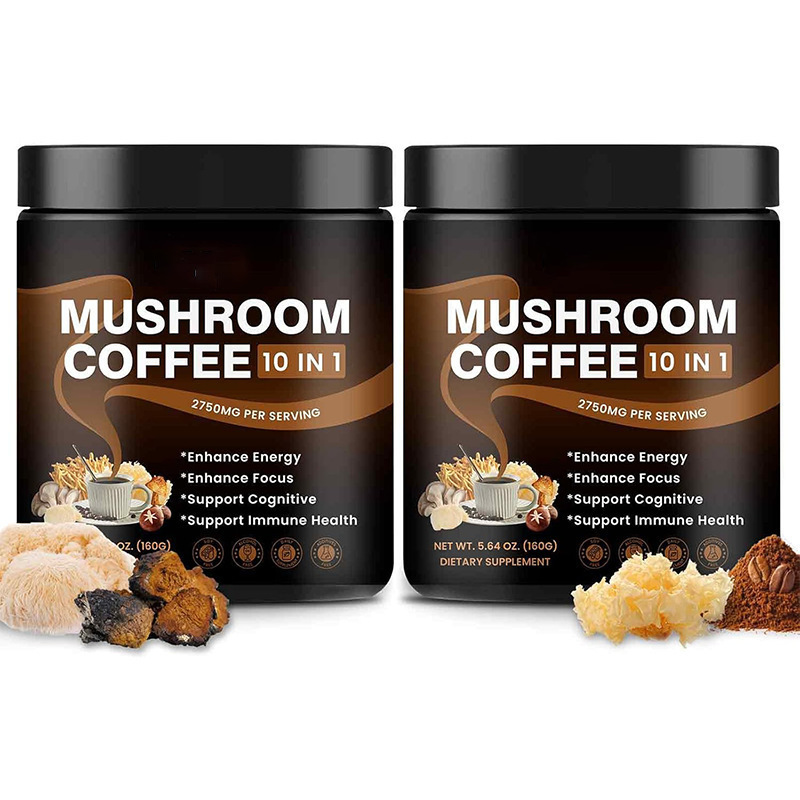 Cross-Border Amazon Hericium Coffee Mushroom Coffee Mushroom Coffee Powder Mellow Support O Em Cross-Border Amazon Hericium Coffee Mushroom Coffee Mushroom Coffee Powder Mellow Support O Em