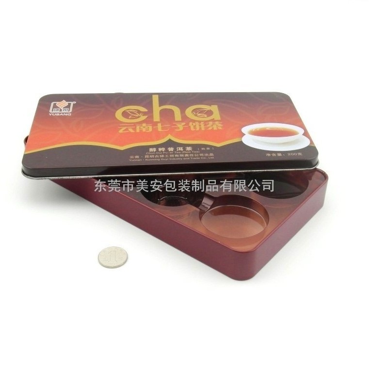 饼茶铁盒 沱茶铁盒 普洱茶铁盒 铁盒包装厂家 茶叶包装盒