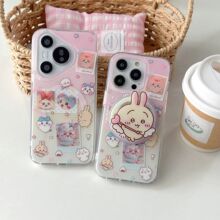 适用华为P80卡通全包IMD双层手机壳mate70可爱乌萨奇磁吸保护套女