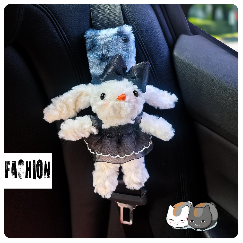 Funda Protectora de Peluche para Cinturón de Seguridad 1 Par de Peluche para Auto