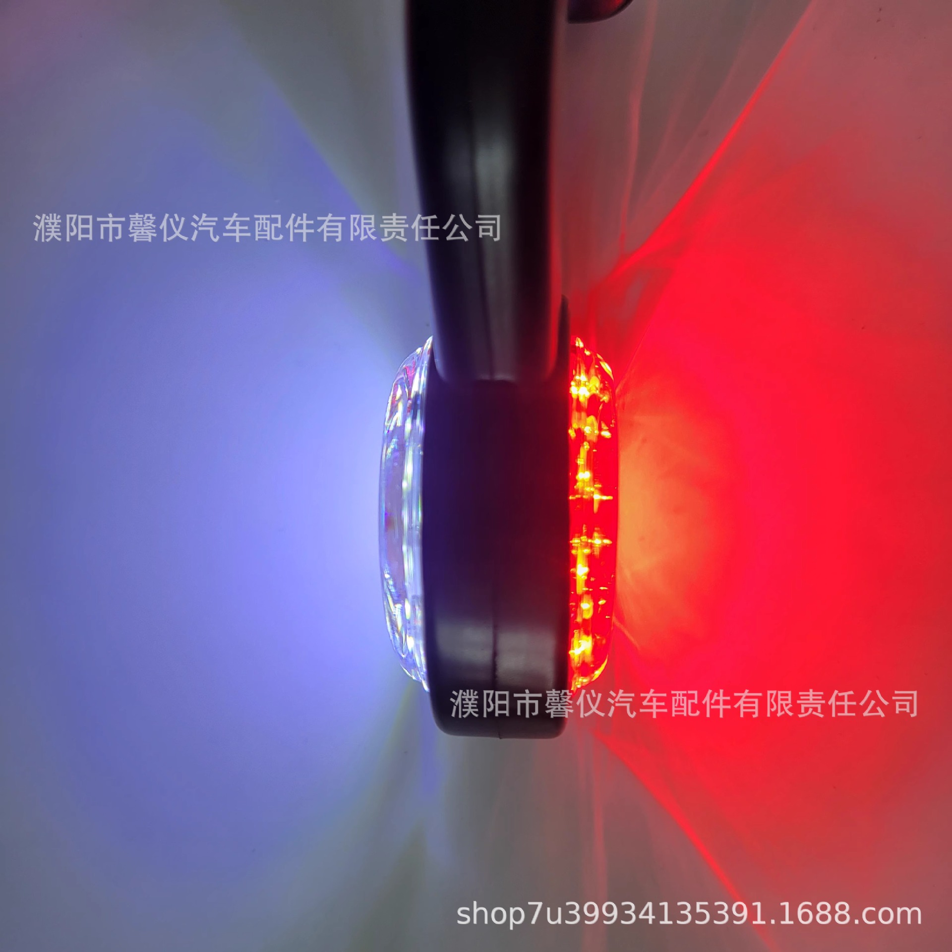Truck Double-Sided Width Indicator Light 12V24V Signal Light Led Waist Light High Light Oil Tank Two-Way Side Light Side Light