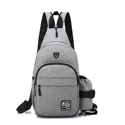 Nylon backpack for men and women