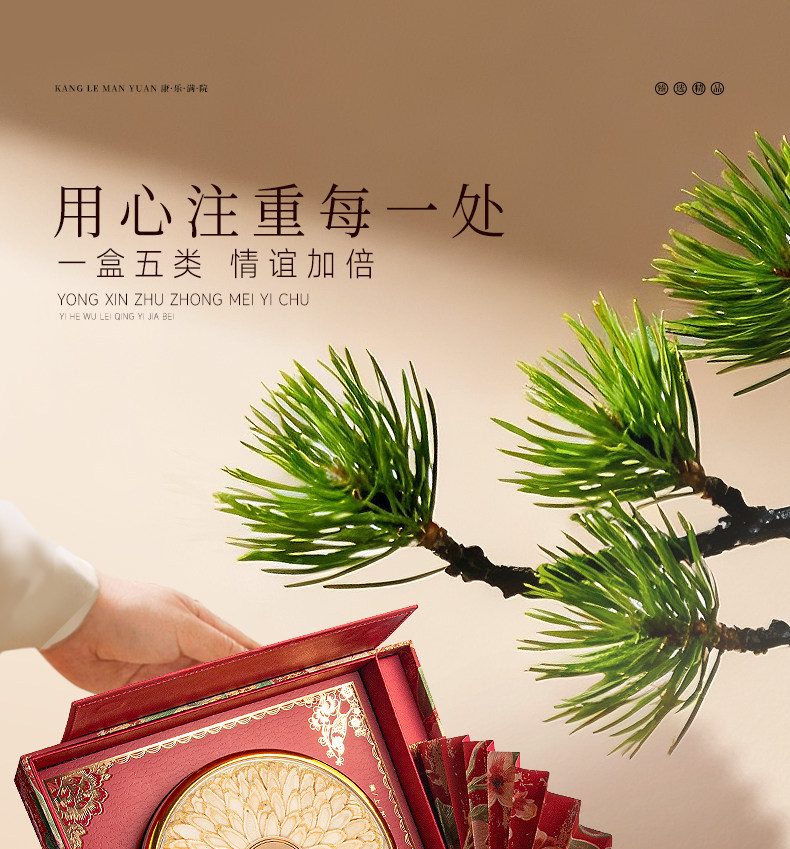 American Ginseng Gift Box 340g Premium Herbal Gift Set for Clients and Festive Gifting overview