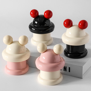Manufacturer's Cute Toothpick Holder, Accessible Luxury Household High-End Original Design, New Storage Cotton Swab Jar, Dental Floss Box Creative