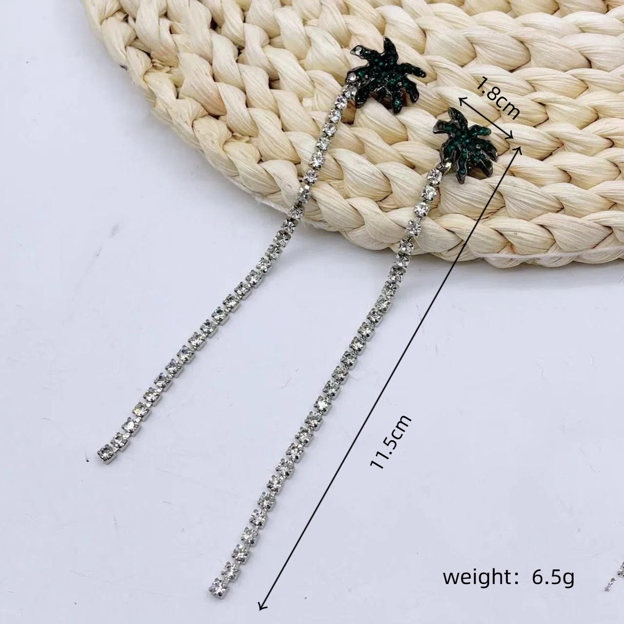 1 Pair Tassel Retro Alloy Drop Earrings display picture 1