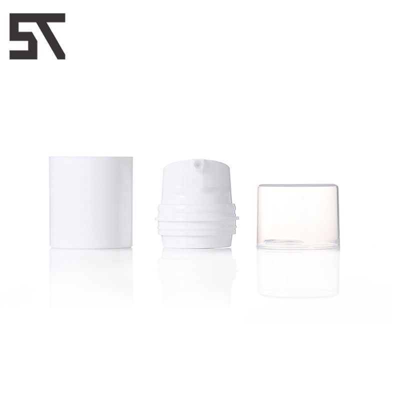 厂家供应便携精华液真空瓶 护肤品包材精华乳液瓶 多规格白色空瓶