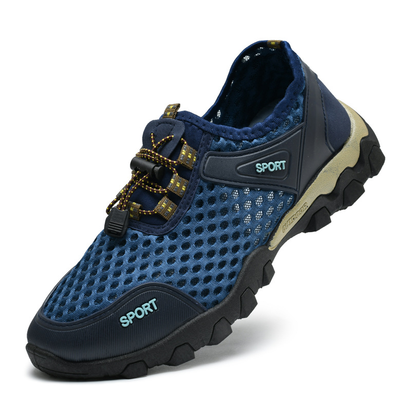 Wading 2025 Mesh Stream Trekking Breathable Hiking Men's Sports Casual Trendy Shoes_voghion.com