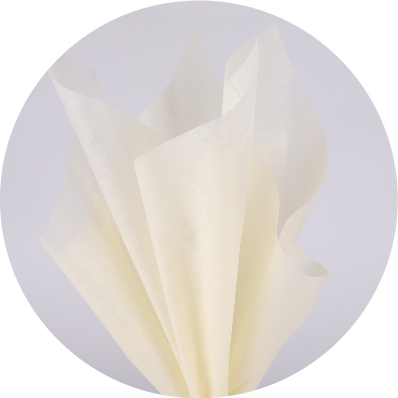 Flor Extracción de sombra leche algodón papel de regalo de flores papel de algodón floral floristería impermeable color sólido forro de ramo de papel de embalaje