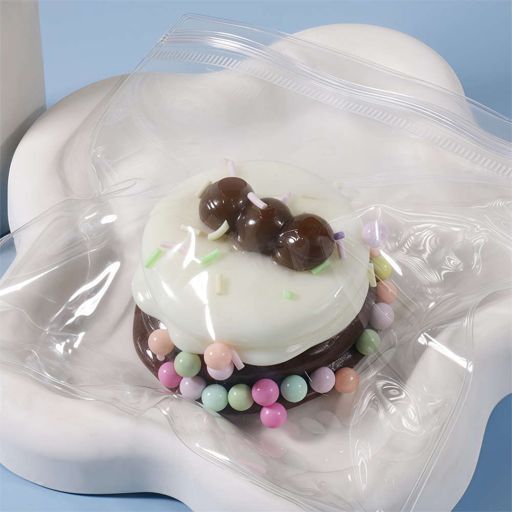 Niños no tóxicos juguetes de rebote lento descomprimir la sensación de barro gelatina de silicona de alto valor facial