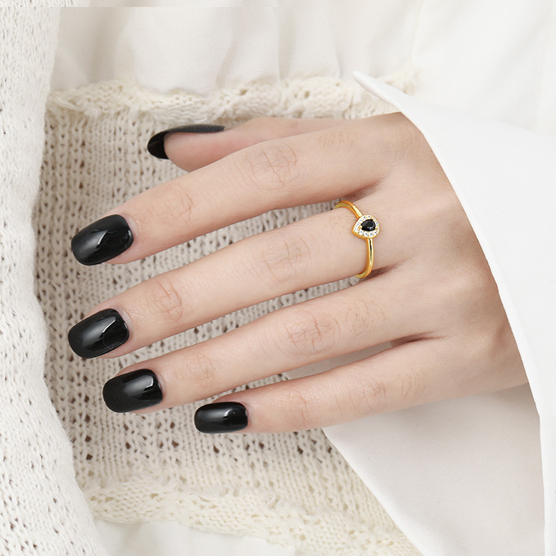 All Seasons Season Women's Gender Plating Design 925 Sterling Silver Geometric Rings 925 Sterling Silver Rings