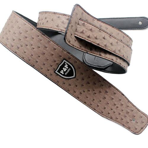 PP wide shoulder strap guitar strap PU leather electric guitar strap leather electric bass strap personalized guitar strap