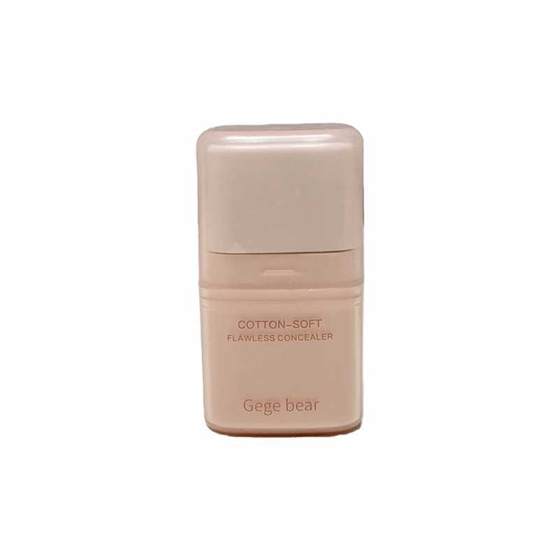 Gege bear Goge bear moisturizing impeccable concealer cubre manchas de acné, círculos oscuros, maquillaje de retención de agua ligero
