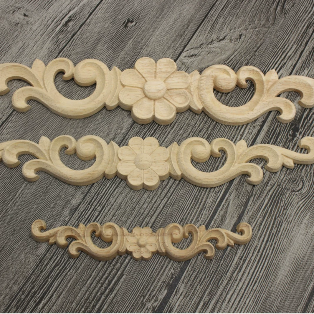 Европейский стиль кровать стол пейзаж цветок деревянная дверь мебель дверь из цельного дерева наклейка дверь головная дверь Lintel резные