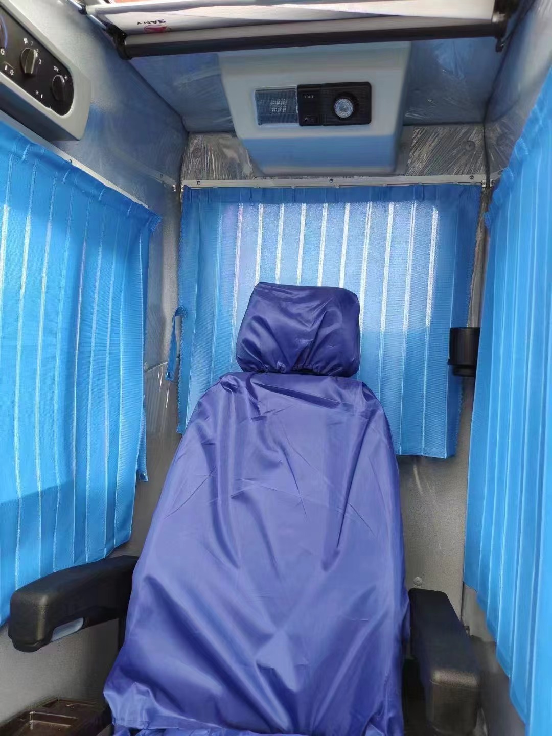 Universal Car Curtains for Privacy and Sun Protection, Magnetic Side Window Shades for Vehicles, Sliding Track Car and Excavator Use